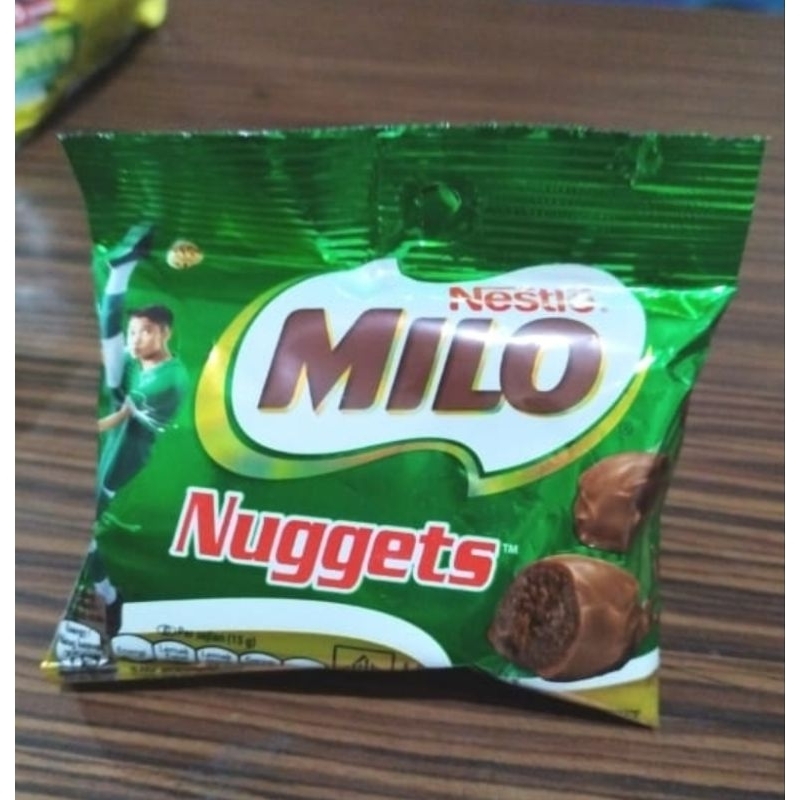 

Milo Nuggets 25 gram Cokelat