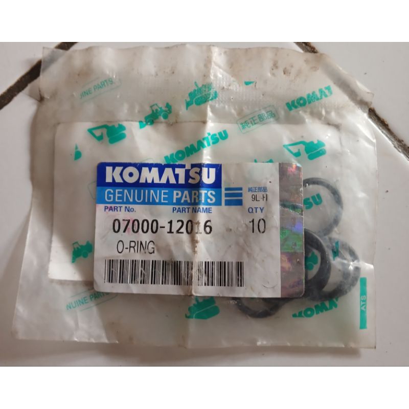 O-Ring 07000-12016 Genuine Parts Komatsu
