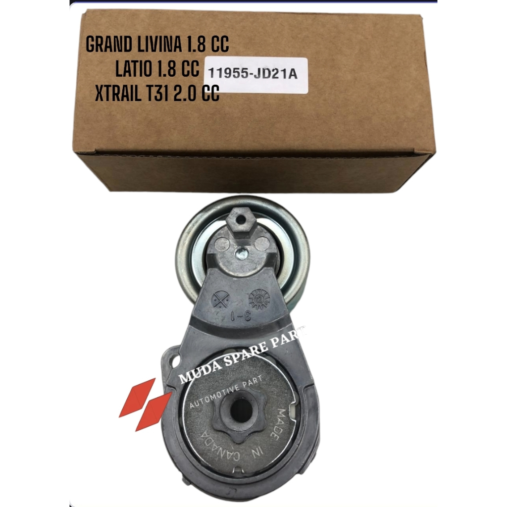 TENSIONER FAN BELT V-BELT ASSY NEW XTRAIL T31 2.0 CC 11955-JD21A