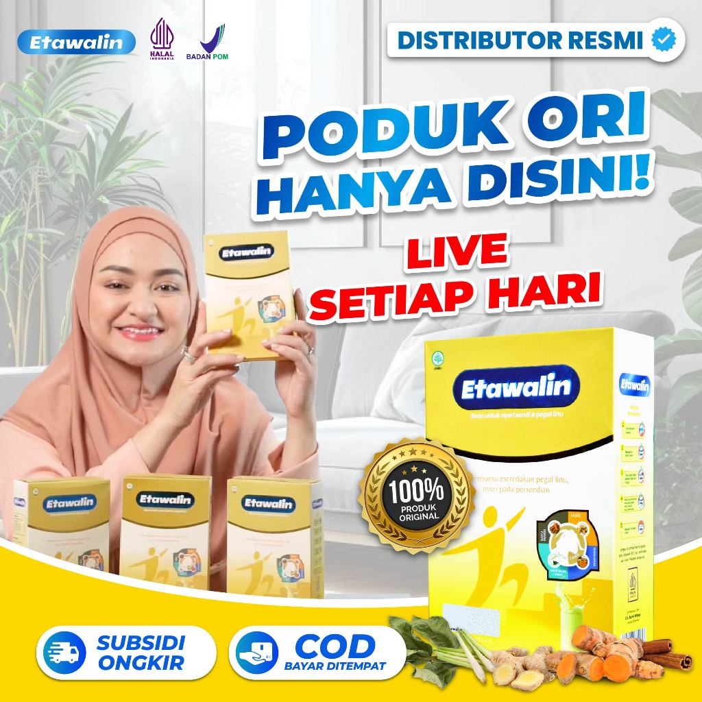 

Etawalin Susu Terapi Sendi Atasi Masalah Asam Urat Nyeri Sendi Dan Pegal Linu COD Isi 200g