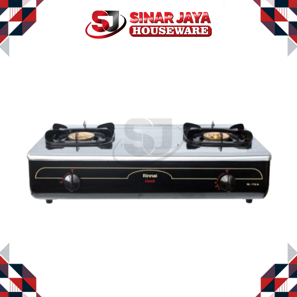 KOMPOR GAS RINNAI 712A/Kompor Gas 2 Tungku