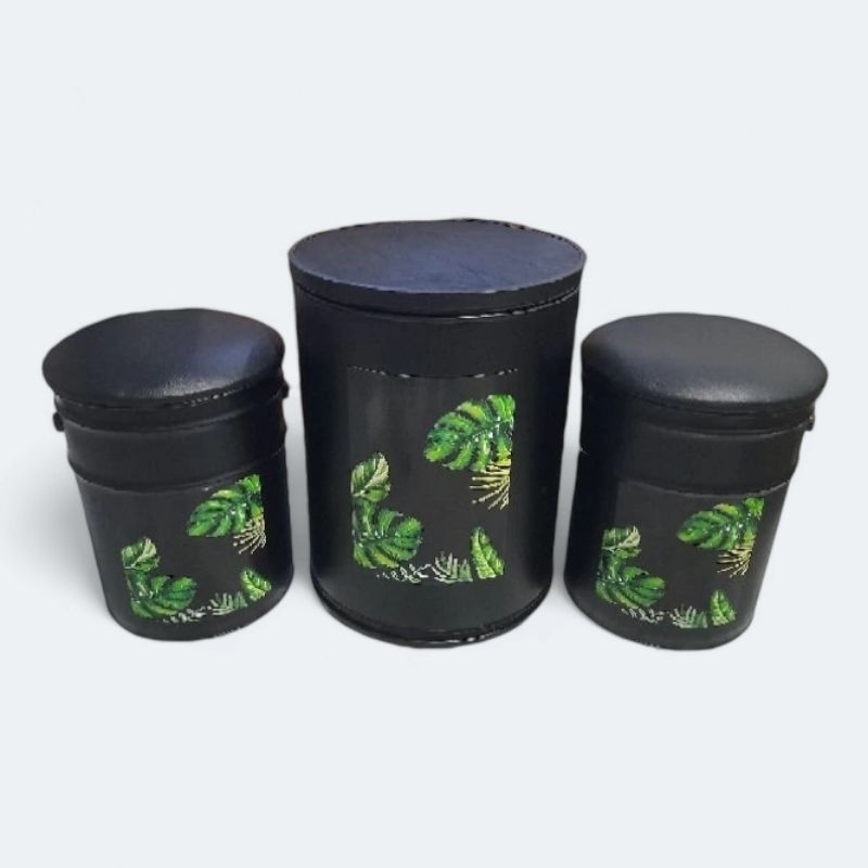 kursi tong kursi teras monstera