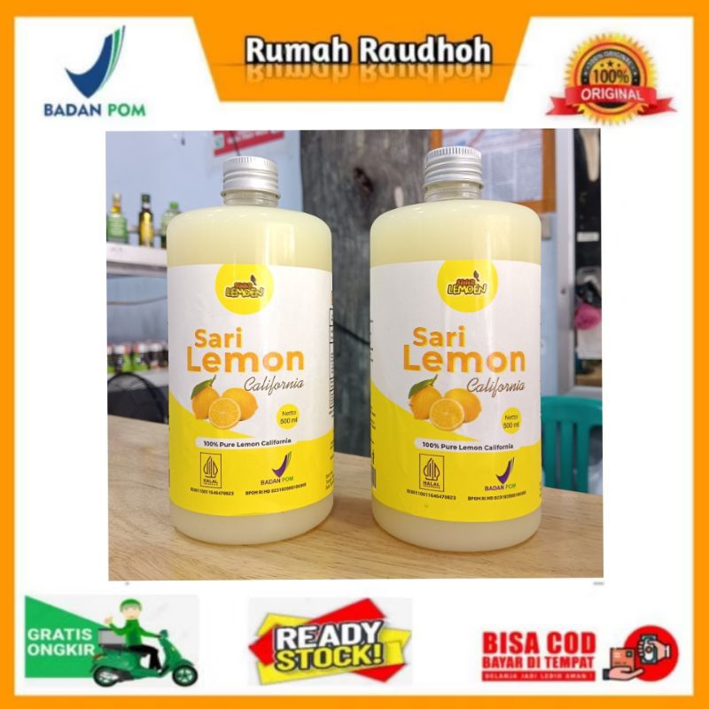 

SUUR LEMOEN SARI LEMON ASLI 500 ML - DETOKFIKASI TUBUH, DIET, DAYA TAHAN TUBUH