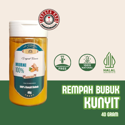 

TERTATA RASA KUNYIT | KUNYIT BUBUK | 100% AUTHENTIC