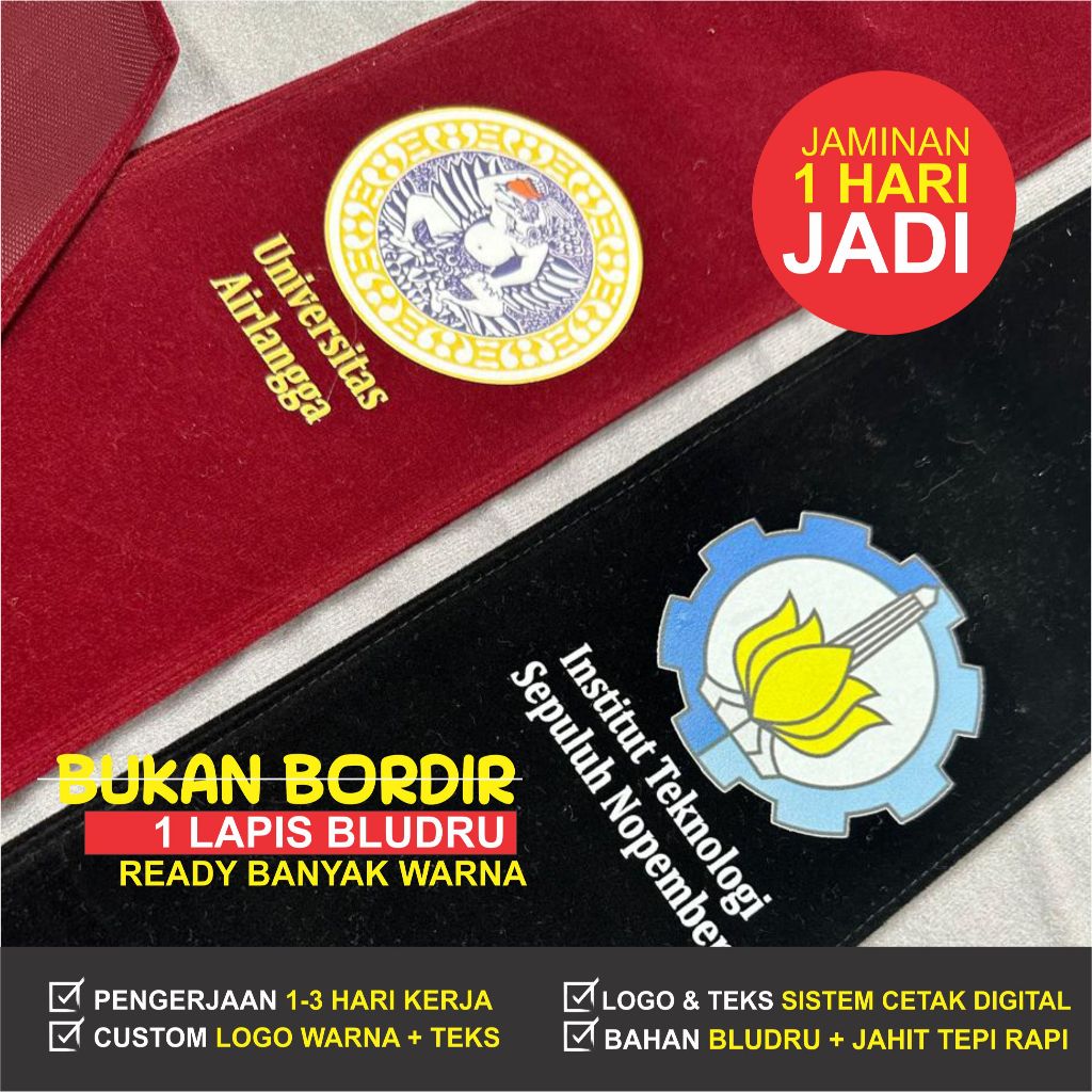 Selempang leher / selempang wisuda leher