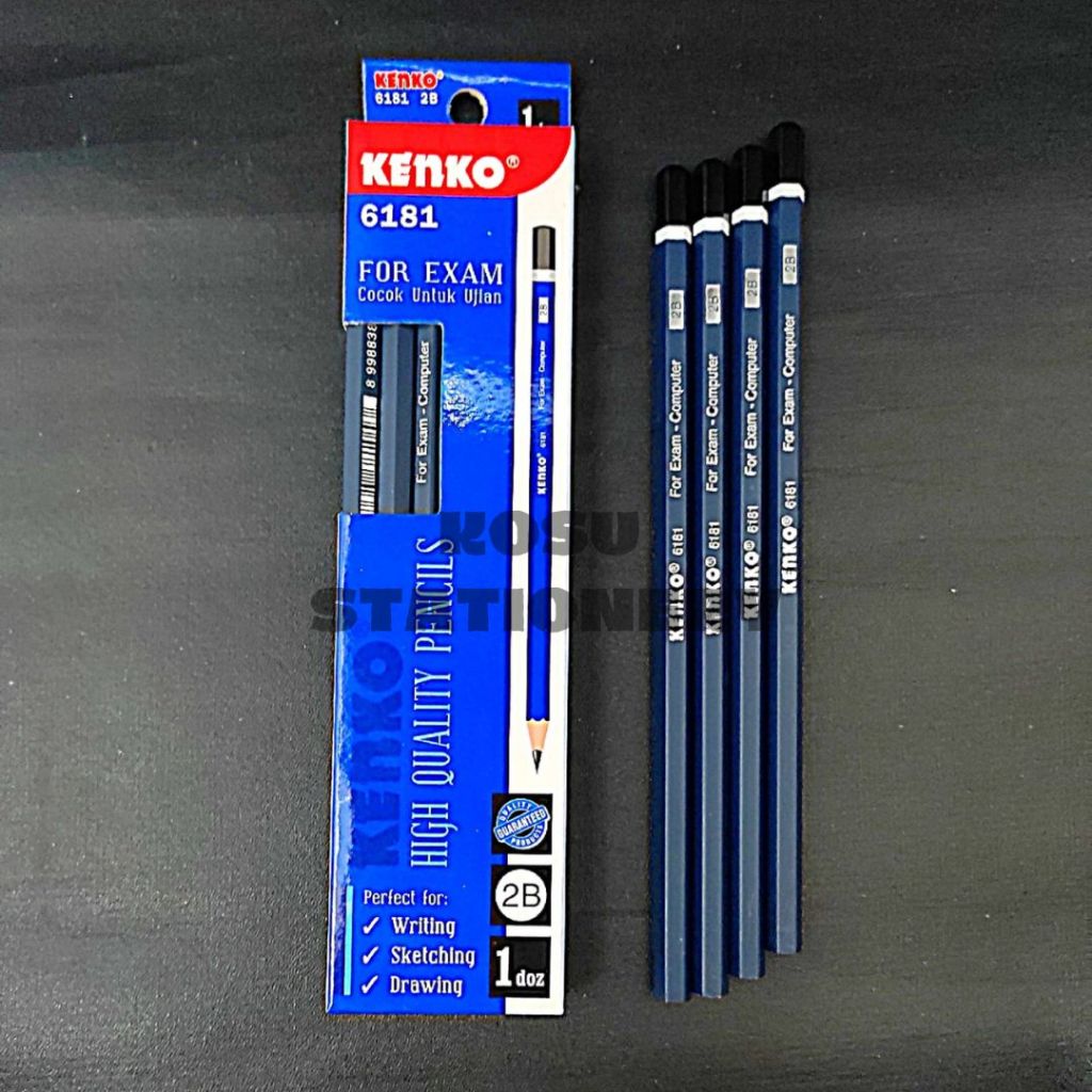 

PENSIL / PENCIL KENKO 6181 2B (12pcs)