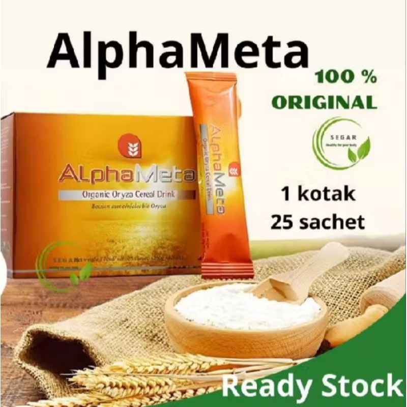 AlphaMeta original asli isi 25 sachet