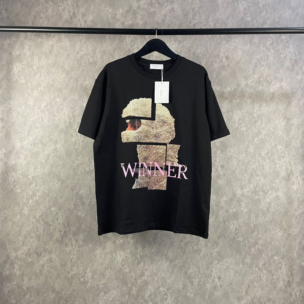 Baju Kaos IH NOM UH NIT Import Black Tee Unisex Bahan Katun Import VVIP QUALITY / T-Shirt IH NOM UH 