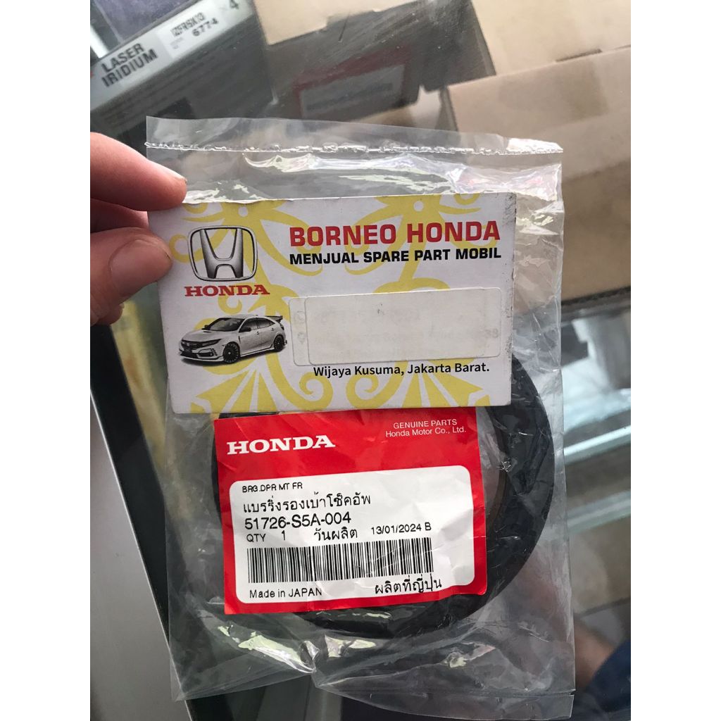 BEARING LAHAR SUPPORT SHOCKBREAKER DEPAN STREAM CRV GEN 2 CIVIC ES CENTURY VTI S ASLI 2001 - 2006 HO