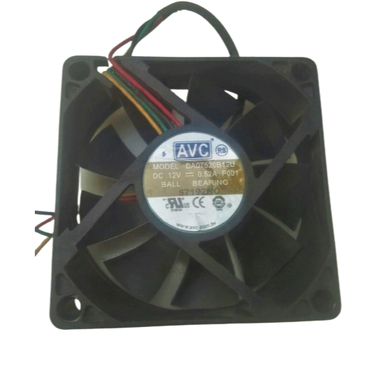 Fan Dc AVC 12v 0.52A 7.5x7.5x2cm