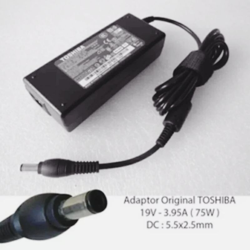 Original Adaptor Carger Toshiba Portege M800, M900, A500, M300