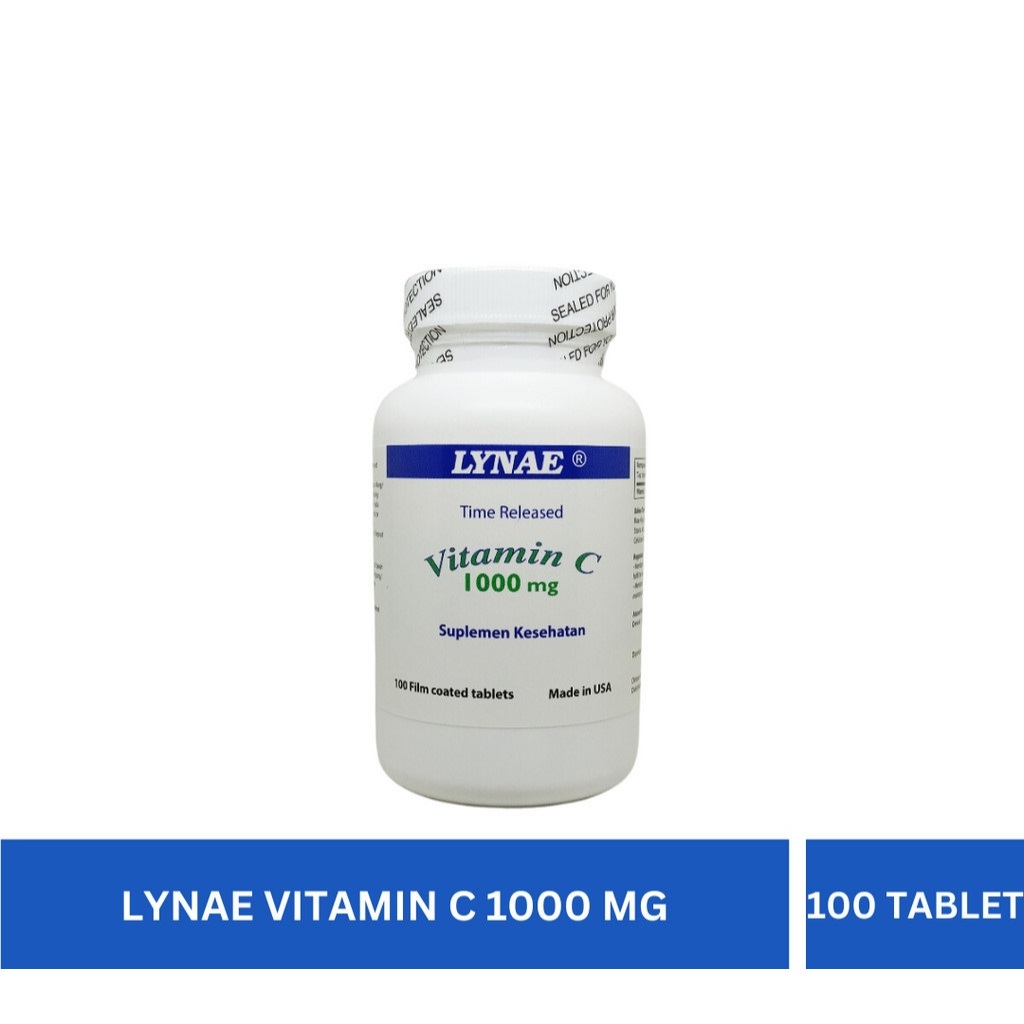 Lynae Vitamin C 1000 mg - 100 Tablet Original - Vitamin C 1000 mg