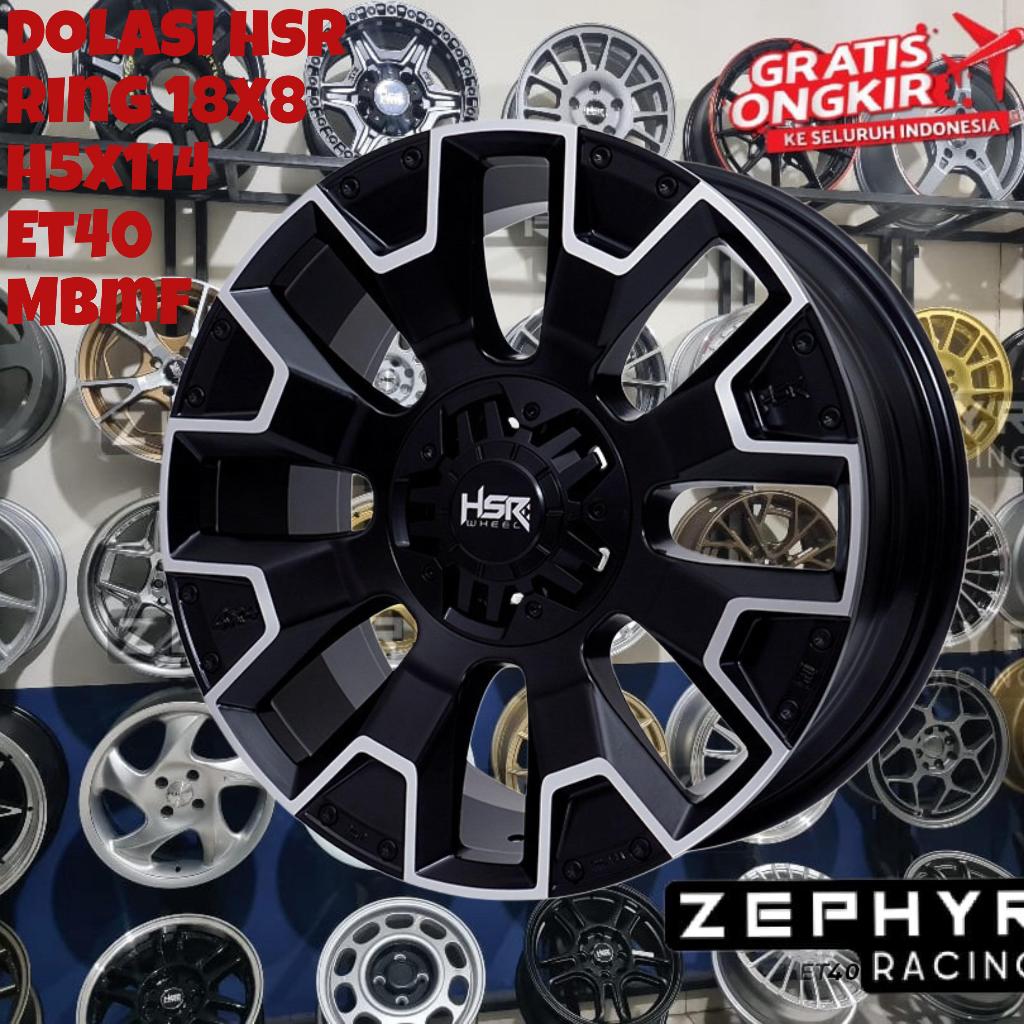 velg mobil terios, rush, brv, accord new ring 18 hsr dolasi r18