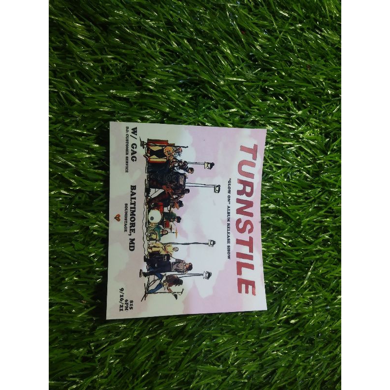 

print sticker turnstile