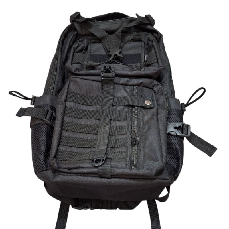 Tas Ransel Pria warna Hitam dan Hijau