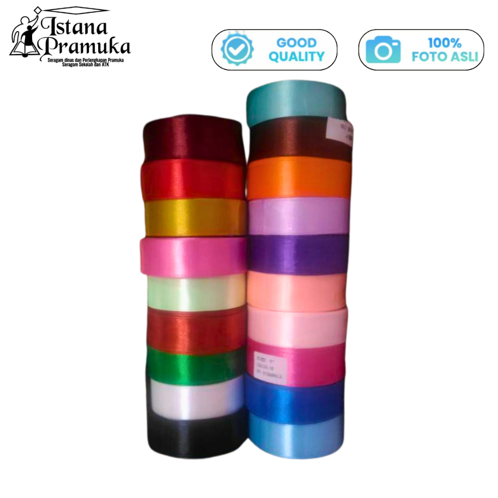 

Pita Kain Warna Polos - Istana Pramuka