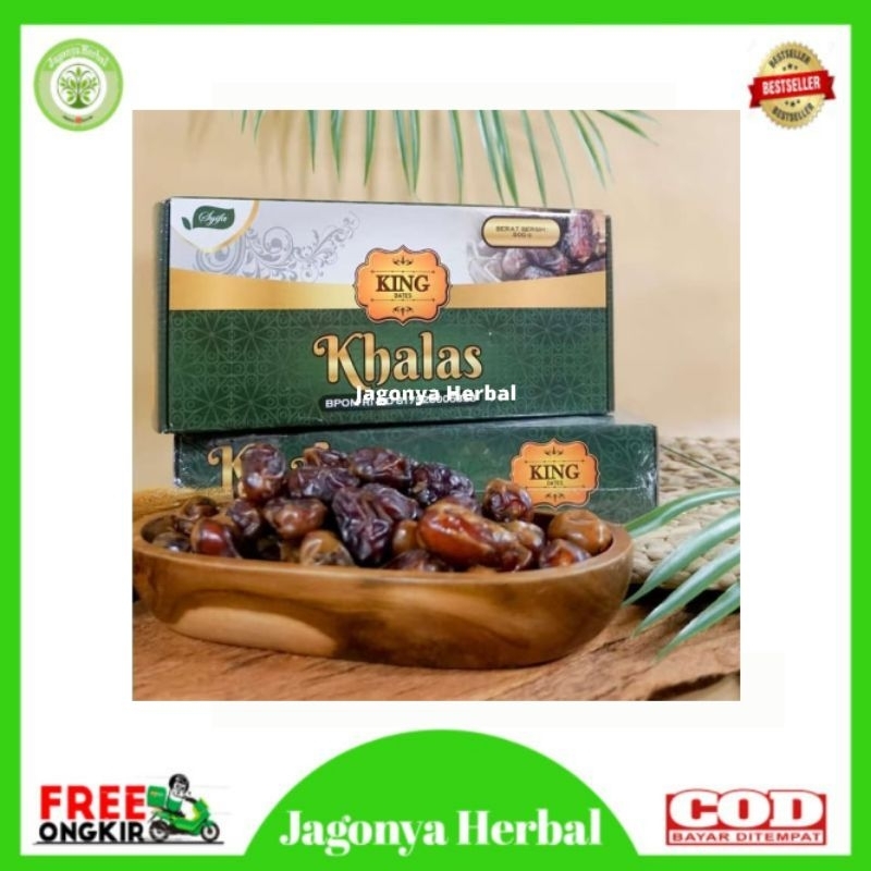 

KURMA KHALAS KING 1 KG ORIGINAL PREMIUM DATES - KURMA KERING