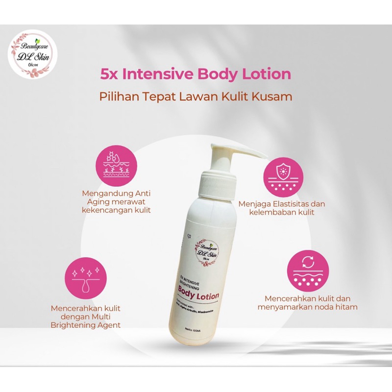 body lotion DL skin