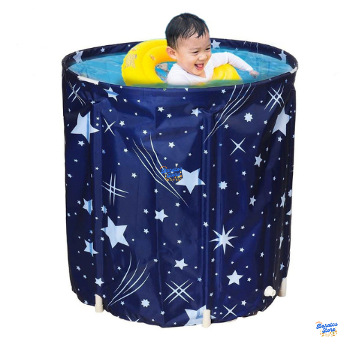 Bak Mandi Bathtap Bathtub Lipat Tempat Berendam Anak Dewasa Mini Kolam Renang Portable