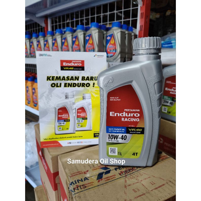 Oli Enduro Racing 4T 10W-40 API SN JASO MA2 1L