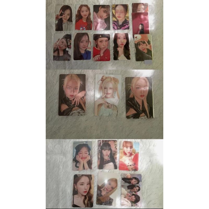 PHOTOCARD AESPA LESSERAFIM NMIXX NEWJEANS STAYC NCT RIIZE WOO AH ‼️BACA DESKRIPSI‼️