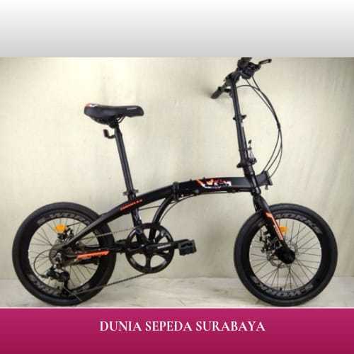 SEPEDA LIPAT 20 SAKONI ENIGAMA 10.8 2X9SP SENSAH ALLOY HD ORI TERMURAH TERBAIK