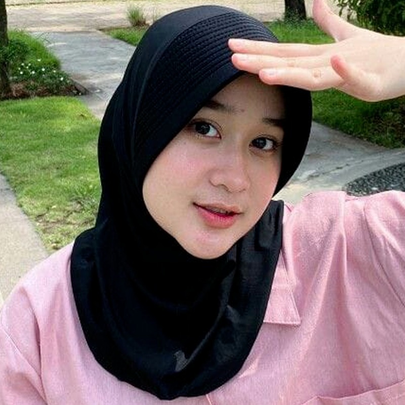 HIJAB SPORT INSTAN KEKINIAN BAHAN HYGT PAKAIAN MUSLIM WANITA REMAJA CASUAL STYLE