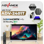 Advance LED Digital TV 24" HD ADV 2401T USB Movie DVB-T2 24Inch 2401