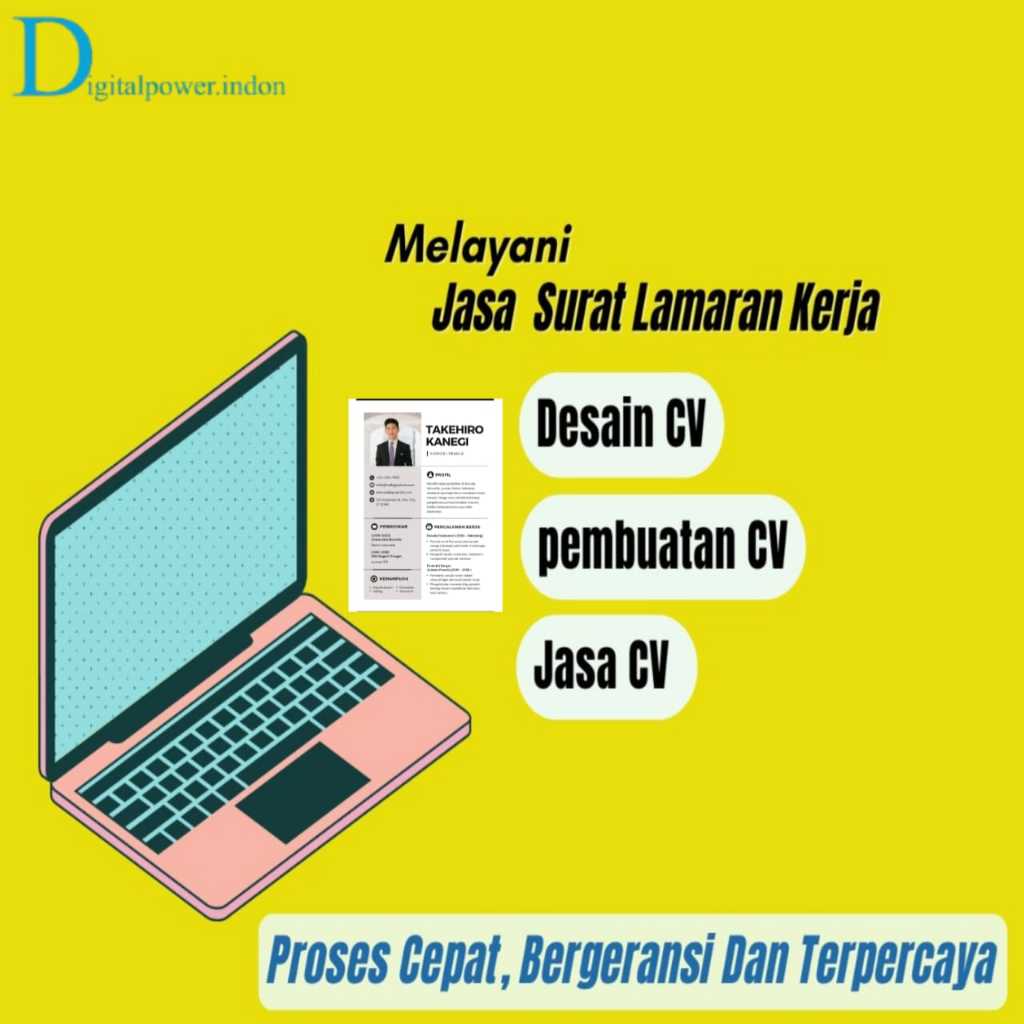 Jasa CV Dan Surat Lamaran Kerja