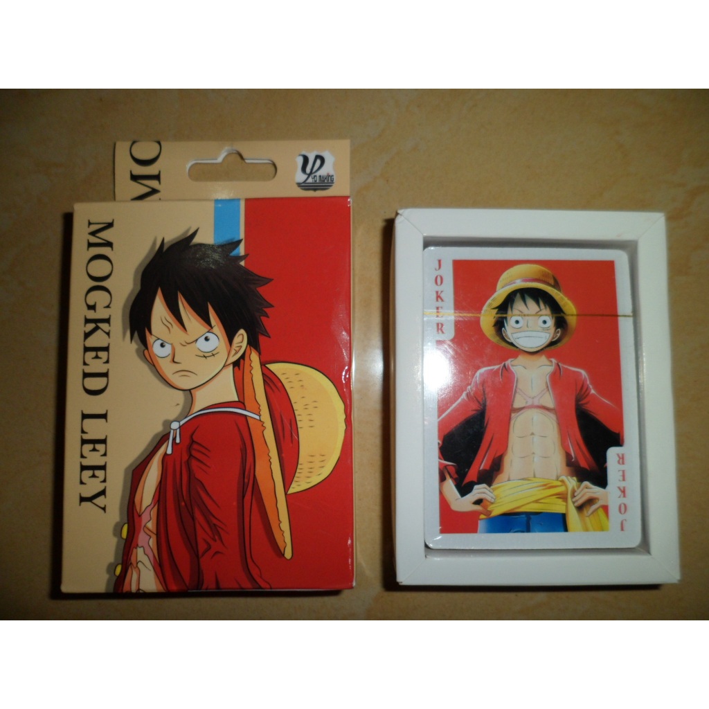 Kartu Poker Anime One Piece Luffy