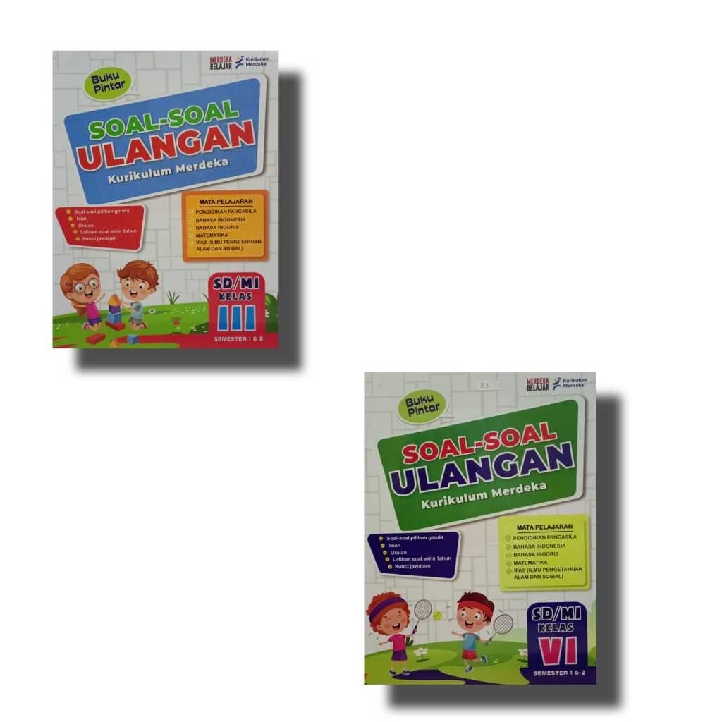 BUKU PINTAR SOAL - SOAL ULANGAN KELAS 3,6 - DUTA PRESTASI