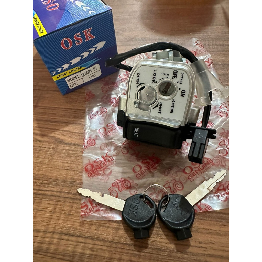 Kunci Kontak Only Scoopy Fi Key Set Motor OSK