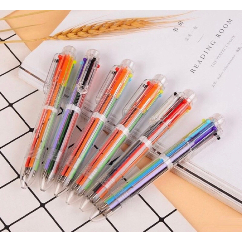 

pena 6 warna/ ballpoint 6 warna