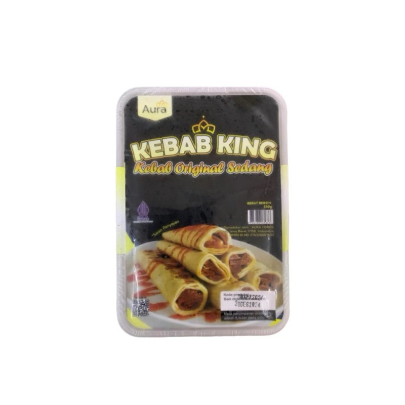 

Kebab King Original Sedang 350 Gram Isi 8 Pcs