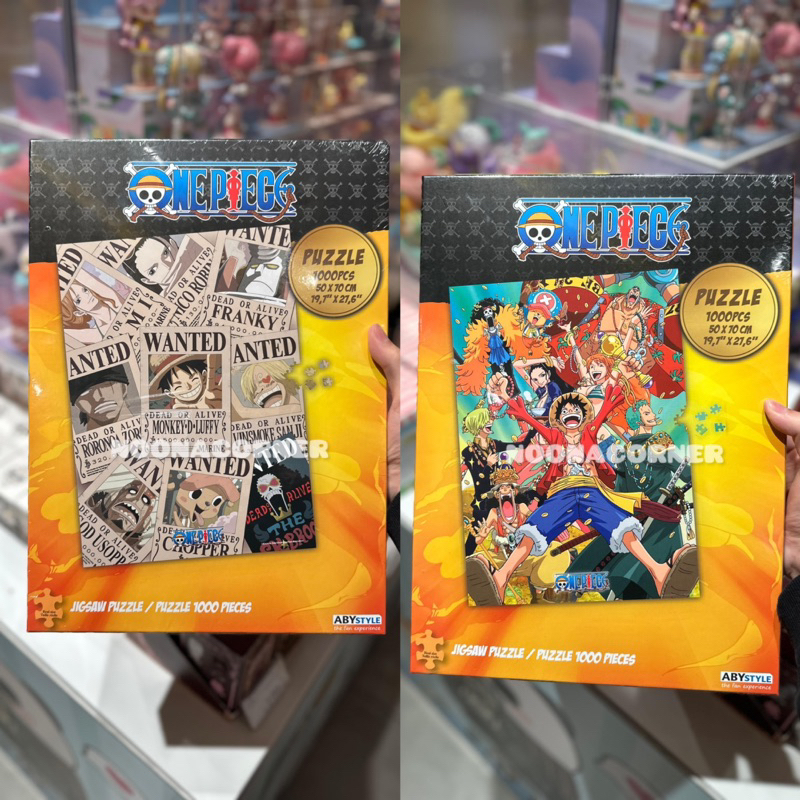 KKV x One Piece ‼️ Jigsaw Puzzle One Piece 1000 pcs Wanted & Luffy Straw Hat Crew Series