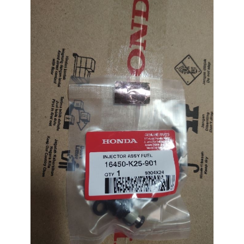 Injector assy fuel injector beat fi, beat esp, scoopy fi, beat street fi, spacy fi original