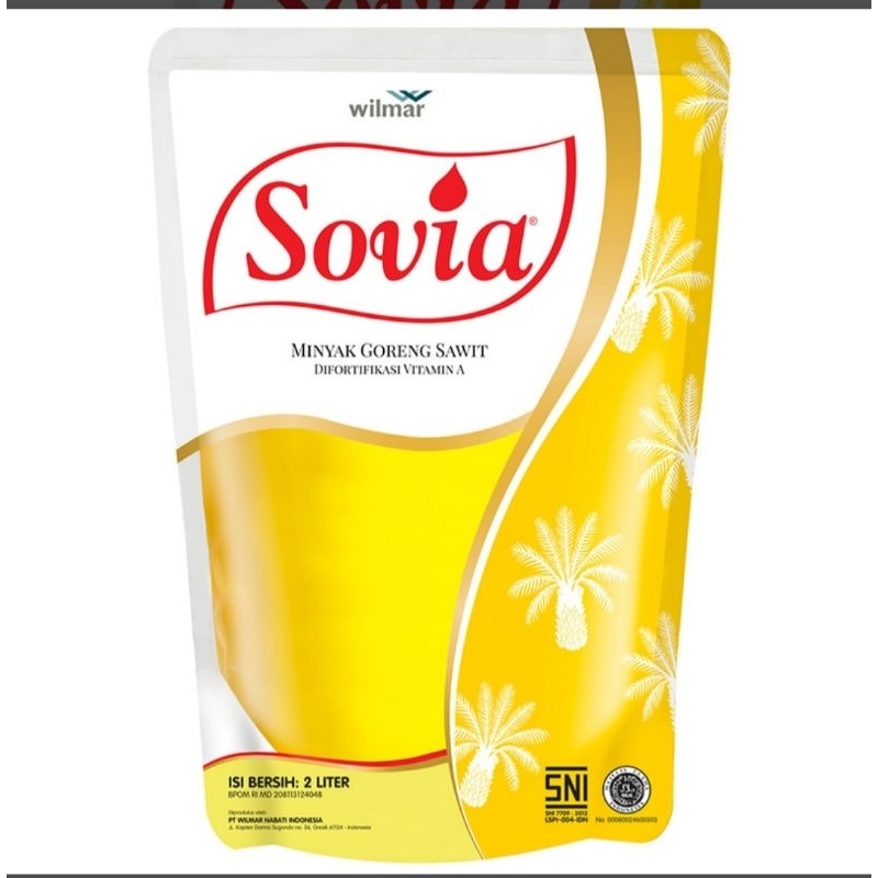 

Sovia Minyak Goreng Pouch 2 L
