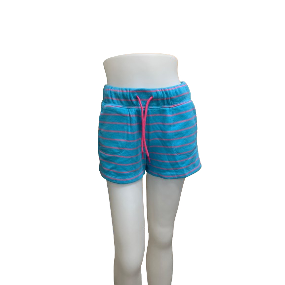 Athletic Works Celana Pendek Anak| Short Pants GIrl - Blue Stripe Pink Size L 10-12