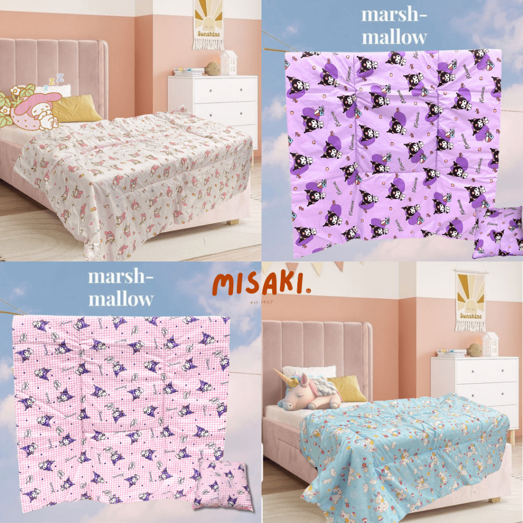 Selimut Karakter Balmut Bantal Selimut 2IN1 Bantal Lipat Karakter Lucu Selimut Karakter Anak Perempu