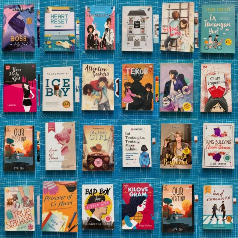 [BELI 4 GRATIS 1] PRE LOVED NOVEL ROMANCE - NOVEL BEKAS - NOVEL CINTA - NOVEL MURAH - NOVEL ROMANSA 