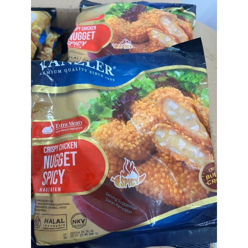 

Kanzler nugget Spicy 450g