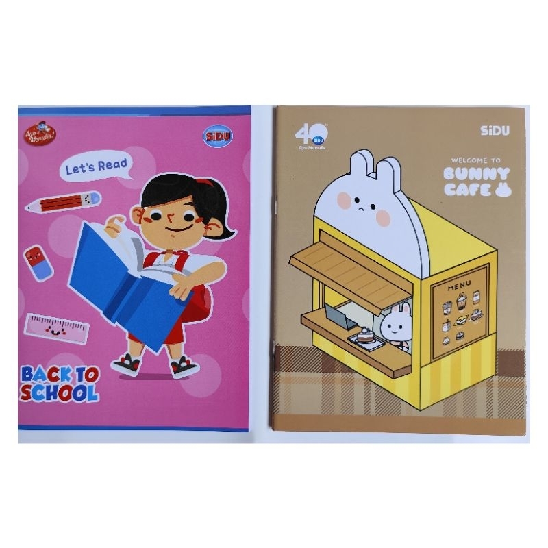 

Buku tulis Sidu 58 lembar jual Eceran / Buku Tulis anak Sekolah