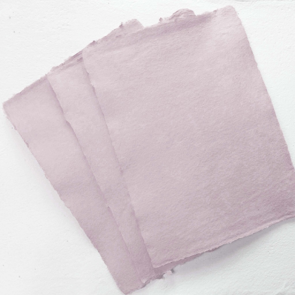 

Kertas Daur Ulang A5 Warna Lilac – Handmade & Ramah Lingkungan