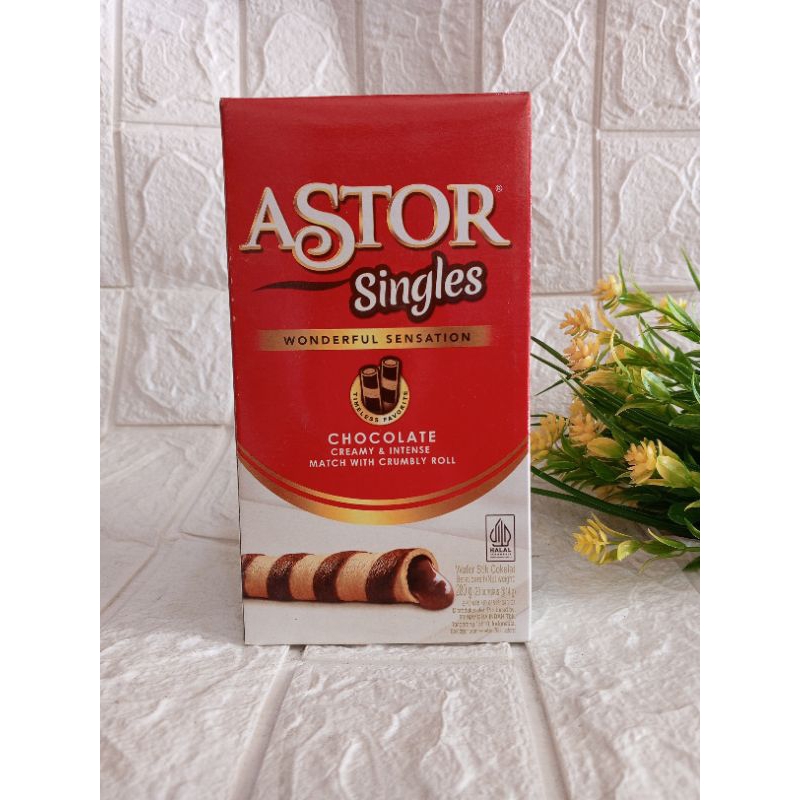 

Astor Singles Wafer Stik isi 20 pcs / kotak