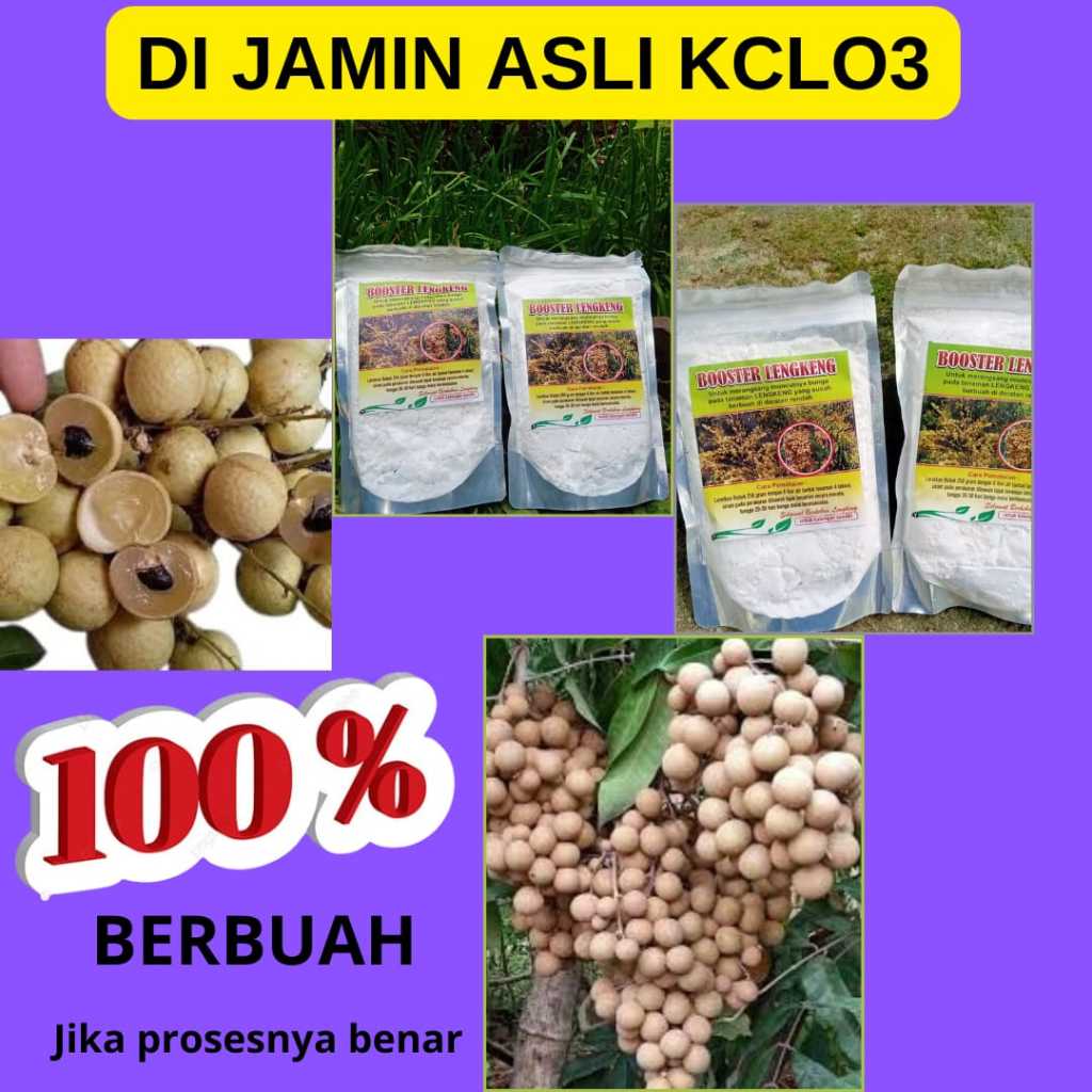 PROMO.. Boster kelengkeng murni,  Boster kelengkeng kclo3 murni, Boster lengkeng