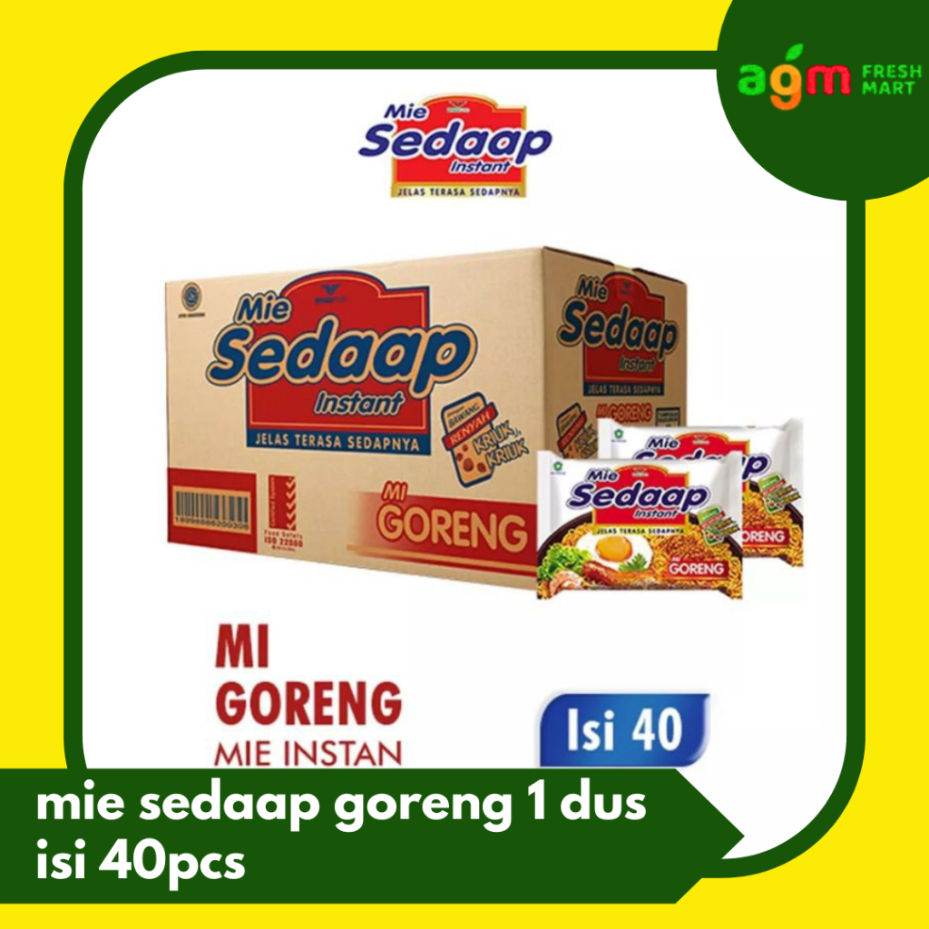 

mie sedaap goreng kemasan kardus 90 gram isi 40 pcs