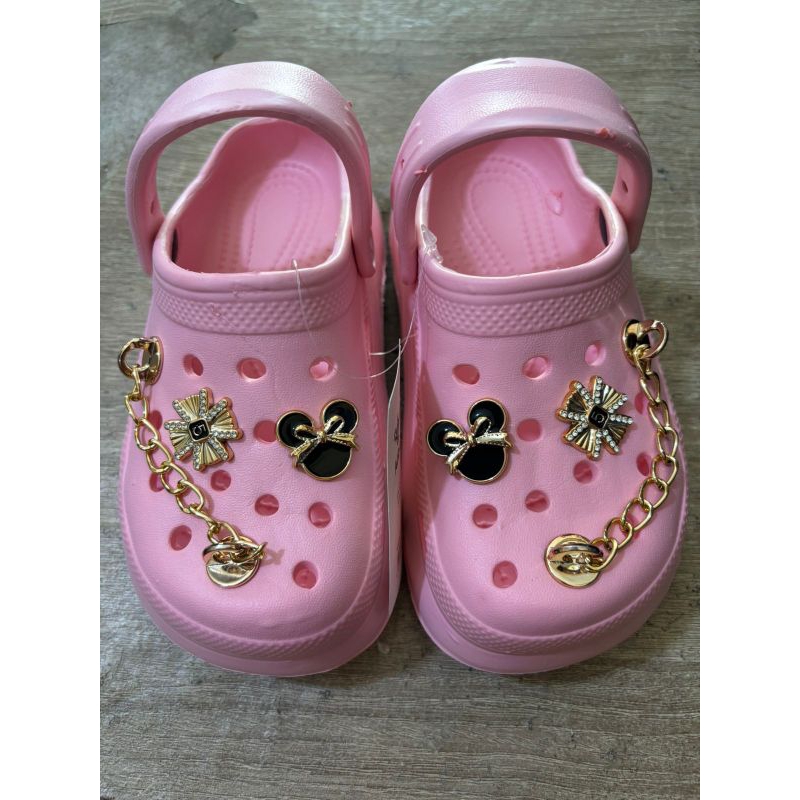 Sendal Crosc jibbitz set bros hiasan sendal  bros set rantai