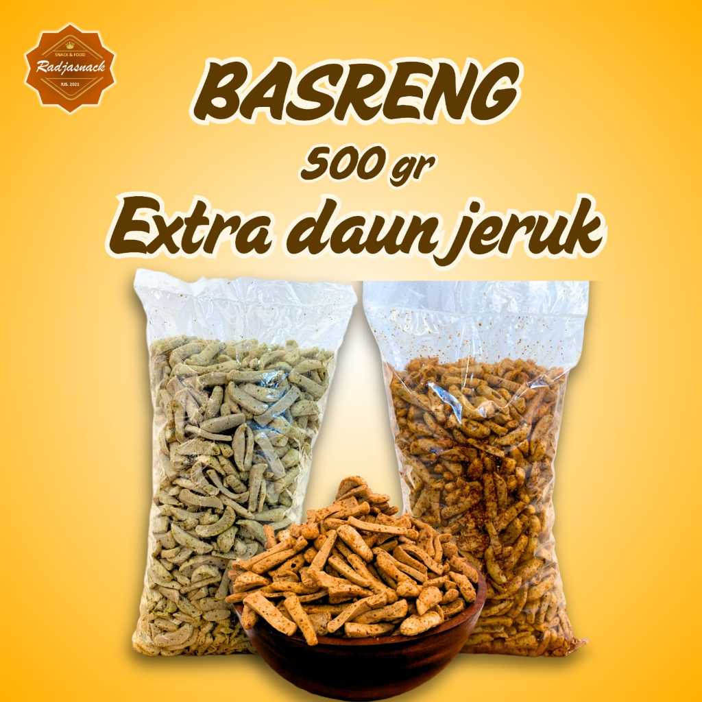 

BASRENG PEDAS DAUN JERUK ISI 500gr