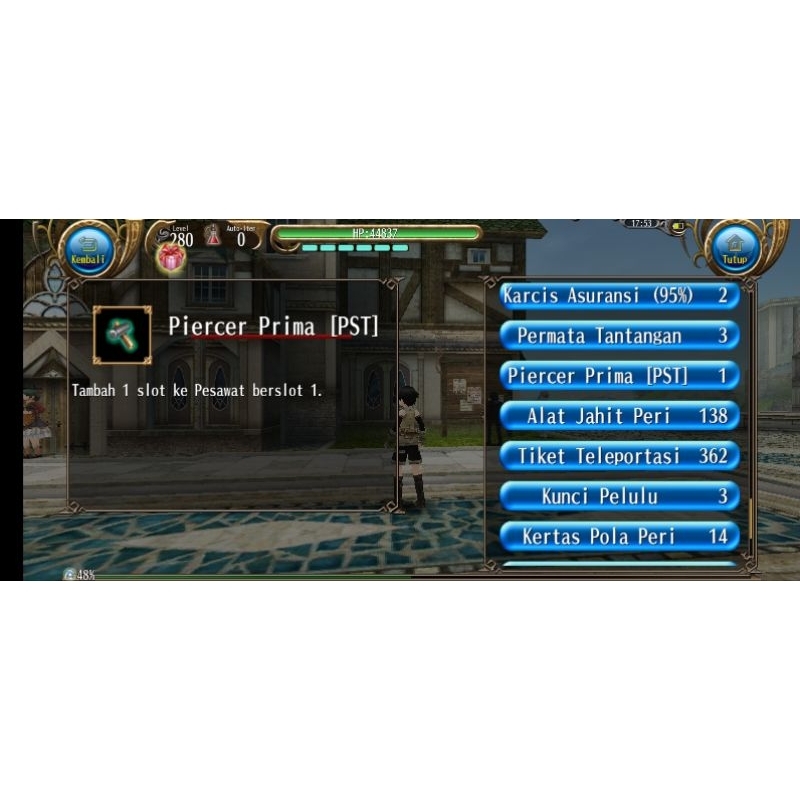 [Toram] Pembolong Pesawat Sihir 1-2 / Prime MD (Magic Device) / Spina 1s