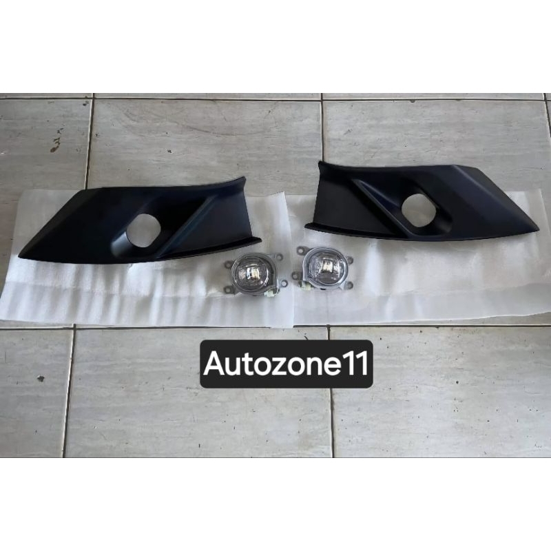 cover foglamp+foglamp LED innova reborn facelif 2021 2022 2023 2024